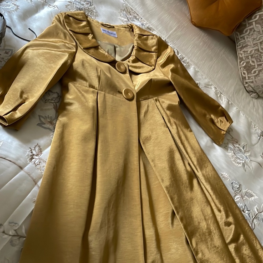 elegant dress + frock coat